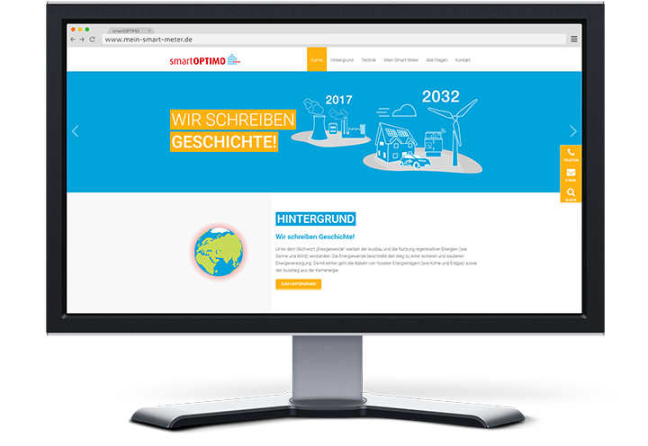 Marketingbausteine Website