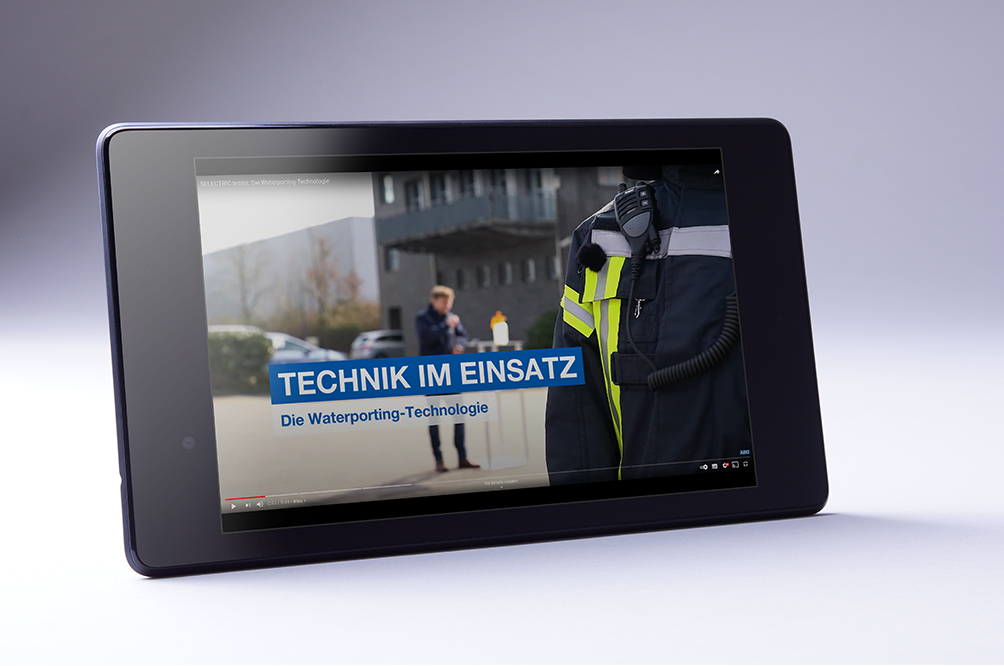 SELECTRIC testet: Die Waterporting-Technologie